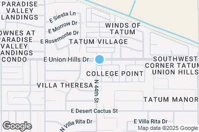 Map image of the property - 18442 N 44th Pl