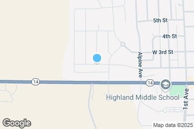 Map image of the property - 720 Oregon Trail