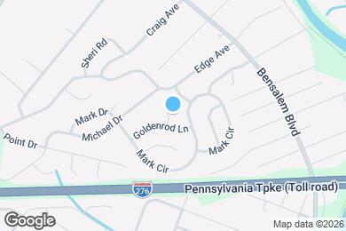 Map image of the property - 1206 Primrose Ln