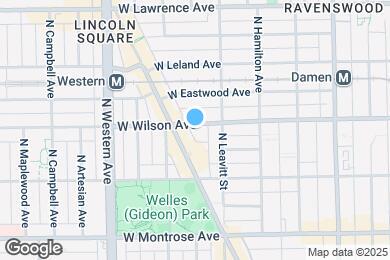 Map image of the property - 2227 W Wilson Ave
