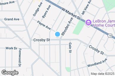 Map image of the property - 627 Crosby St