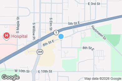Map image of the property - 14XX Peitz Ave