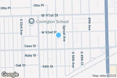 Map image of the property - 9219 S 51st Ave