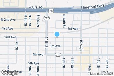 Map image of the property - 1210 2nd Ave