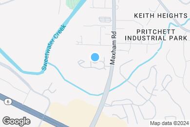 Map image of the property - Reserve at Sweetwater Creek