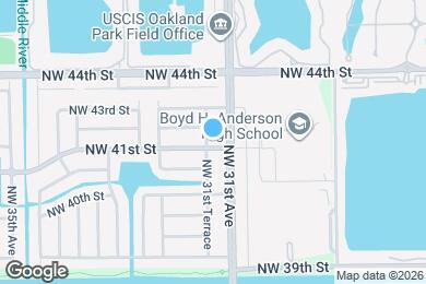 Map image of the property - 4130 NW 31st Terrace
