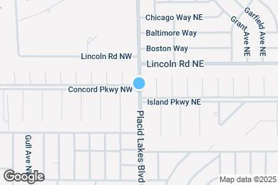 Map image of the property - 5461 Placid Lakes Blvd