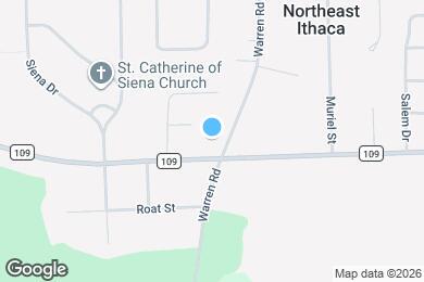 Map image of the property - 402 Warren Rd