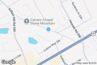 Map image of the property - 2079 McDaniels Bridge Rd SW