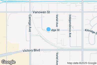 Map image of the property - The Kitt at Warner Center