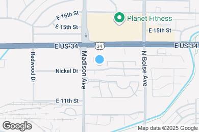 Map image of the property - 1339 Nickel Dr