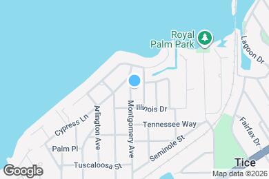 Map image of the property - Coming Early Sept  3/1 off Palm Beach Blvd