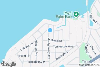 Map image of the property - COMING SOON: 2/1 off Palm Beach Blvd