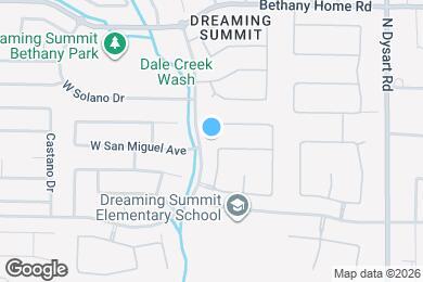 Map image of the property - 13354 W San Miguel Ave
