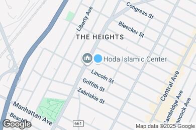 Map image of the property - 253 Bowers St