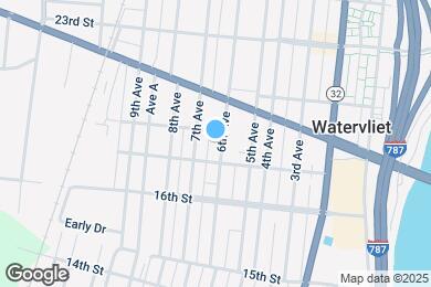 Map image of the property - 1815 6th Ave