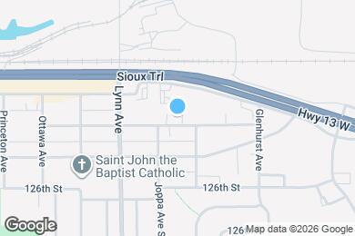 Map image of the property - 4240 W 124th St