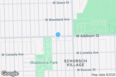 Map image of the property - 6855 W Addison St