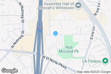 Map image of the property - 760 W El Norte Pkwy