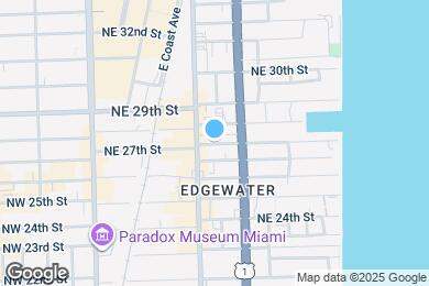 Map image of the property - 235 NE 27th St
