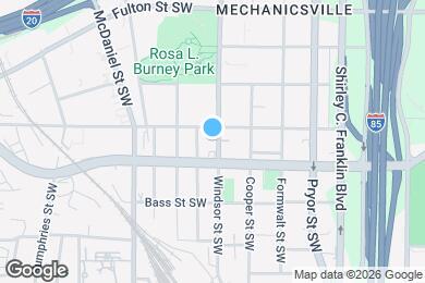 Map image of the property - 631 Windsor St SW