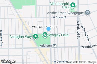 Map image of the property - 3700 N Sheffield Ave