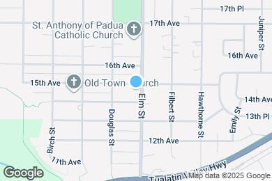 Map image of the property - 2434 15th Ave