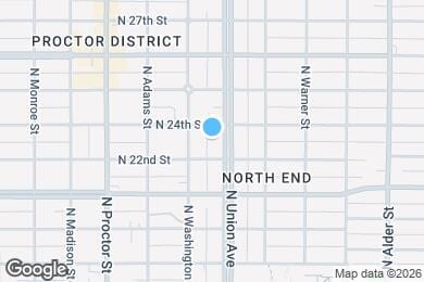 Map image of the property - 2214 N Union Ave