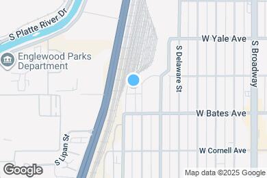 Map image of the property - 2840 S Fox Ct