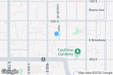 Map image of the property - 937 E 300 S