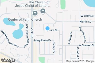 Map image of the property - 550 Conure St