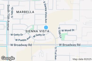 Map image of the property - 7119 W Wood St