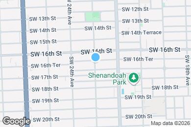 Map image of the property - 1655 SW 23rd Ave