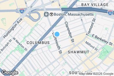 Map image of the property - 65 Dartmouth St