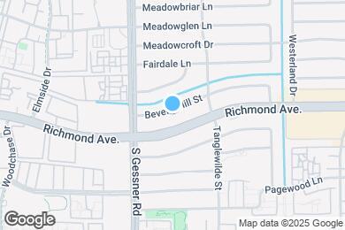 Map image of the property - 0000 Beverly Hill St