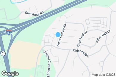 Map image of the property - 9506 Wood Hollow Rd