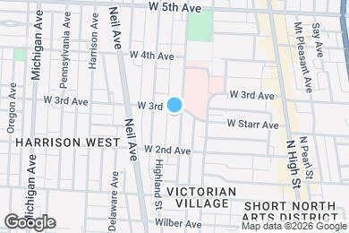 Map image of the property - 1051 Hunter Ave