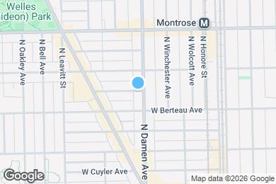 Map image of the property - 2007 W Hutchinson St