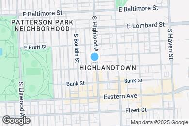 Map image of the property - 260 S Highland Ave
