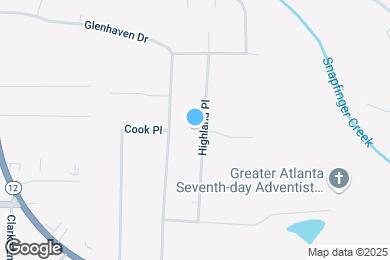 Map image of the property - 1763 Highland Pl