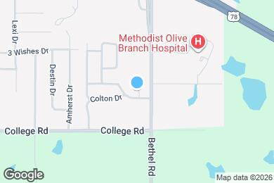 Map image of the property - 4123 Chelsea Wood Cove