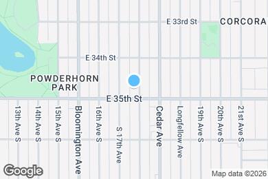 Map image of the property - 3440 18th Ave S