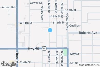 Map image of the property - 1318 N Main St