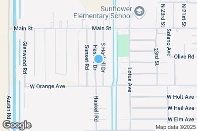 Map image of the property - 366 S Haskell Dr