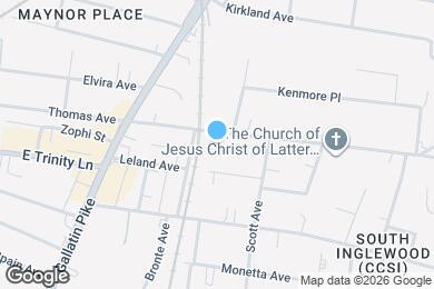 Map image of the property - 1204 McGavock Pk