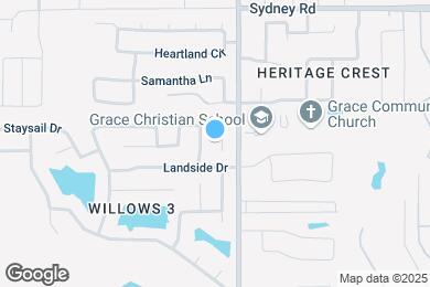 Map image of the property - 2021 Rudder Dr