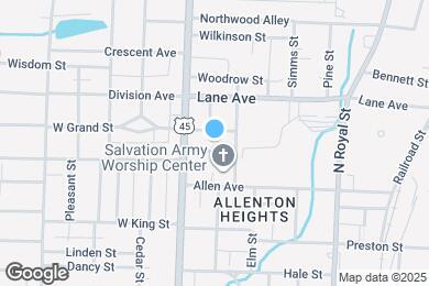 Map image of the property - 121 Otis St