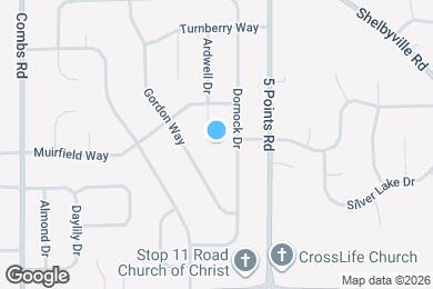 Map image of the property - 7633 Ardwell Ct