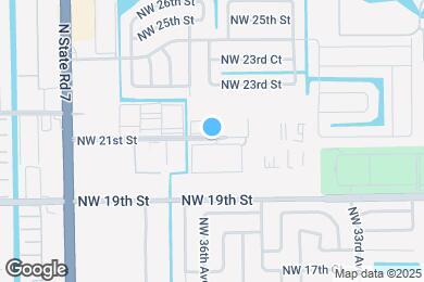 Map image of the property - 3610 NW 21st St