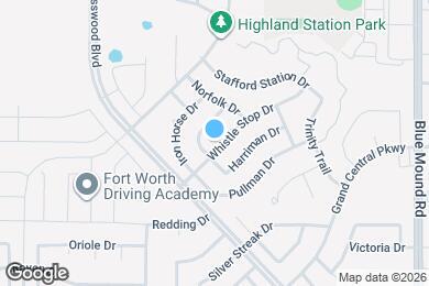 Map image of the property - 1008 Whistle Stop Dr